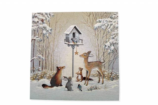 Vendita on line gobelin fantasia cerbiatto 15454 misura cm 47x47 - ispirazioni