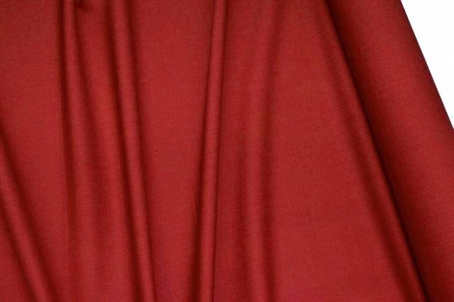 Vendita on line scampolo lana pettinata stretch color rosso - tessuti abbigliamento lana