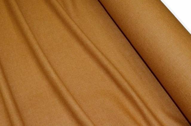 Vendita on line tessuto lana stretch color zucca - tessuti abbigliamento lana