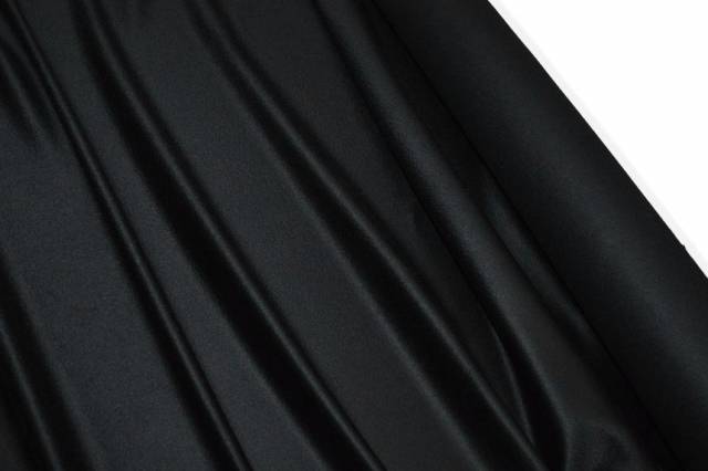 Vendita on line tessuto cappotto puro cashmere color nero - tessuti abbigliamento lana cappotti/panno/lana