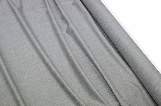 Vendita on line tessuto flanella pettinata pura lana grigio chiaro - tessuti abbigliamento lana