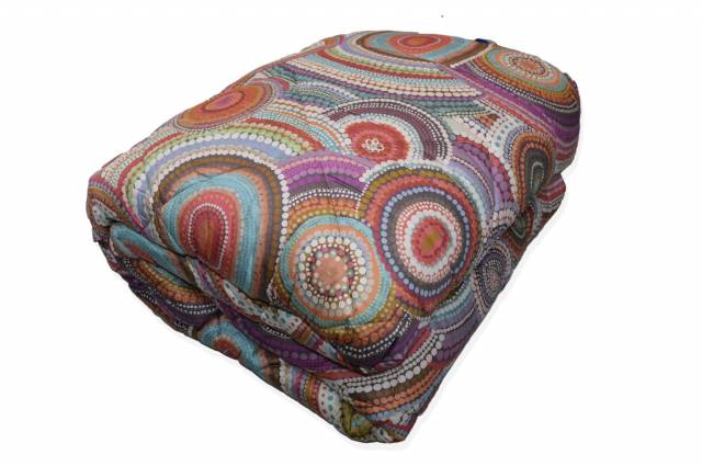 Vendita on line trapunta matrimoniale bossi modello 8435 ball var.76 multicolor - biancheria per la casa