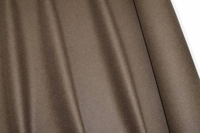 Vendita on line tessuto cappotto double pura lana marrone - tessuti abbigliamento lana cappotti/panno/lana