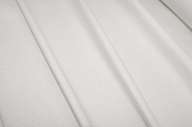 Vendita on line tessuto velluto a coste 330 righe bianco naturale - cotoni