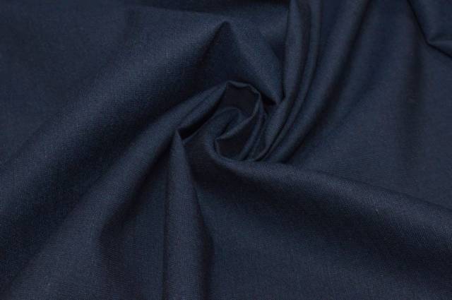 Vendita on line tessuto tela pura lana blu - tessuti abbigliamento lana