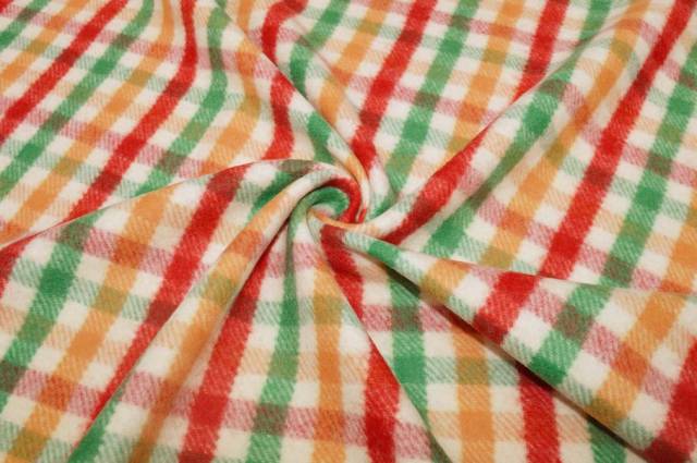 Vendita on line tessuto pura lana peso giacca scacco multicolor - occasioni e scampoli lane e cashmere