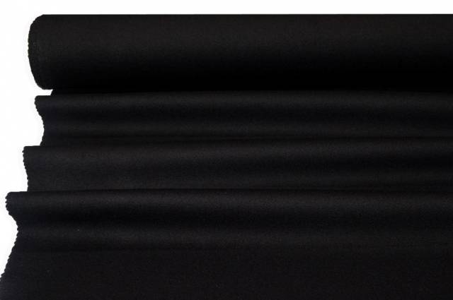 Vendita on line tessuto cappotto misto cashmere colore nero - prodotti