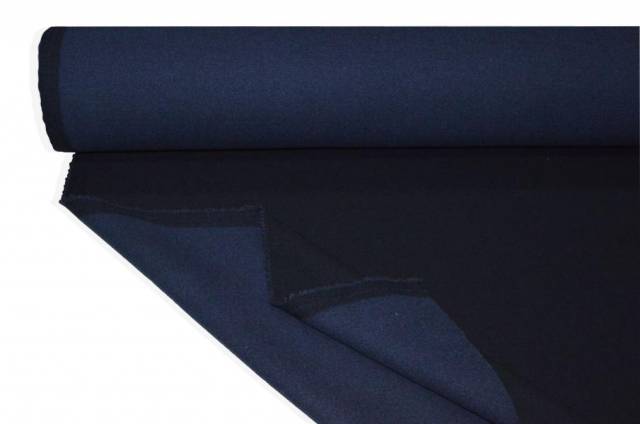 Vendita on line tessuto cappotto double pura lana lanificio drago azzurro blu - occasioni e scampoli