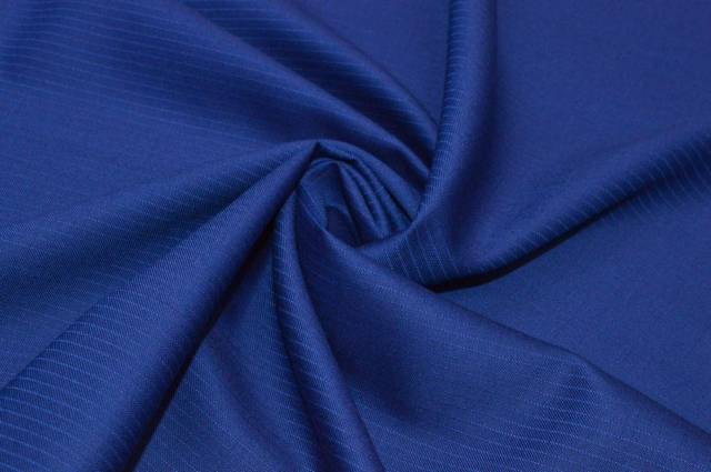 Vendita on line tessuto tasmania pura lana rigatino bluette - occasioni e scampoli