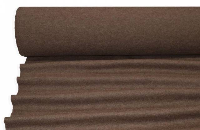 Vendita on line tessuto jersey pura lana cotta nocciola - tessuti abbigliamento lana