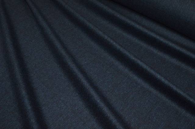 Vendita on line tessuto flanella pura lana principe di galles blu scuro - tessuti abbigliamento lana