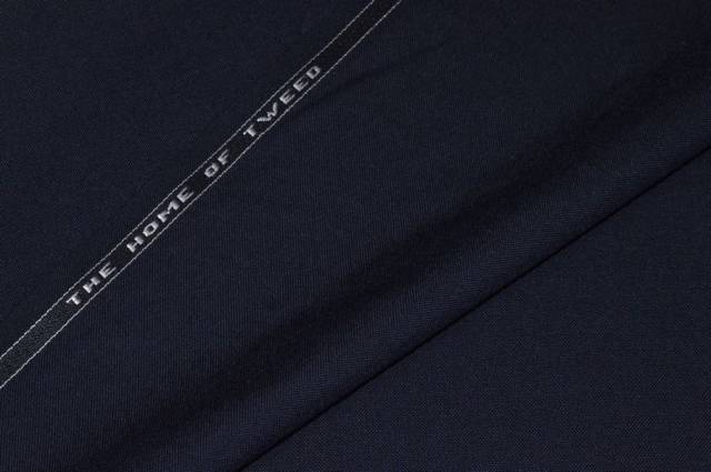 Vendita on line tessuto pura lana blu made in scotland - tessuti abbigliamento lana