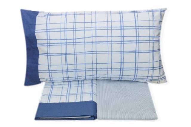 Vendita on line completo lenzuola matrimoniale gabel modello salonicco var. mediterraneo 281 - biancheria per la casa matrimoniale