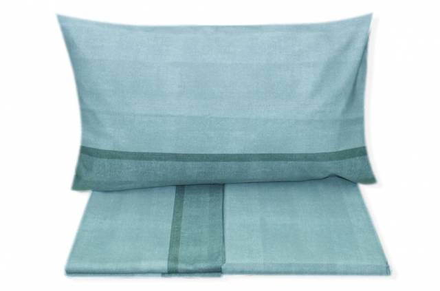 Vendita on line completo lenzuola flanella matrimoniale zambaiti modello plain variante avio - biancheria per la casa zambaiti