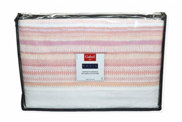 Vendita on line completo lenzuola flanella matrimoniale gabel modello lea variante calipso 140 - biancheria per la casa gabel