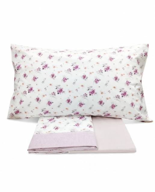 Vendita on line completo lenzuola matrimoniale vallesusa modello calgary var. rosatea 161 - biancheria per la casa matrimoniale