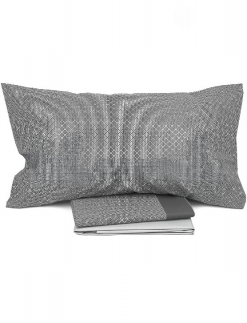 Vendita on line completo lenzuola matrimoniale vallesusa modello toronto var. grafite 980 - biancheria per la casa matrimoniale