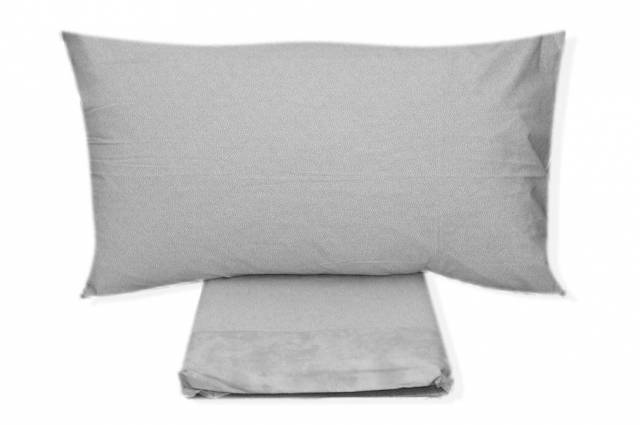 Vendita on line completo lenzuola singolo caldo cotone gfferrari modello italia var. grigio 9a - biancheria per la casa