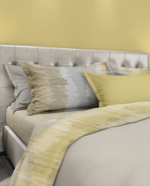 Vendita on line completo lenzuola singolo le vie del cotone modello p.m.lisbona var. zenzero - biancheria per la casa singolo completo lenzuola