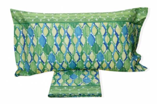 Vendita on line completo lenzuola singolo biancaluna modello verna var.verde 4400 - biancheria per la casa singolo completo lenzuola