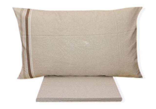 Vendita on line completo lenzuola una piazza e mezzo sartoriale modello smart var. ecru - biancheria per la casa