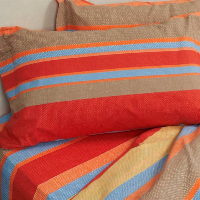 Vendita on line completo lenzuola una piazza e mezzo biancaluna modello idris var. rosso 1600 - biancheria per la casa