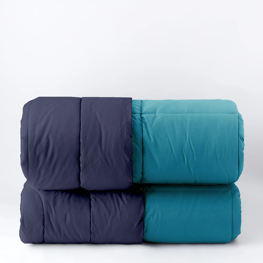 Vendita on line trapunta matrimoniale riviera modello passpartout winter var. blu navy 0501 - biancheria per la casa riviera