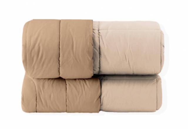 Vendita on line trapunta piazza e mezzo riviera modello passpartout winter beige cammello 0101 - biancheria per la casa riviera