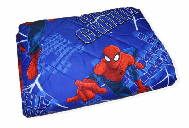 Vendita on line copriletto trapuntato singolo hermet modello marvel spiderman - biancheria per la casa