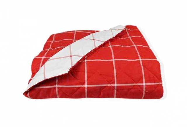 Vendita on line copriletto trapuntato matrimoniale bossi modello molino dorino variante rosso - biancheria per la casa matrimoniale copriletto trapuntato