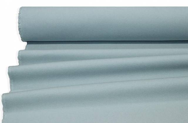 Vendita on line tessuto cappotto double pura lana celeste - tessuti abbigliamento lana