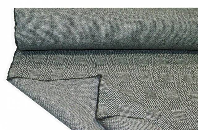 Vendita on line tessuto cappotto double pura lana fantasia quadro - tessuti abbigliamento lana cappotti/panno/lana