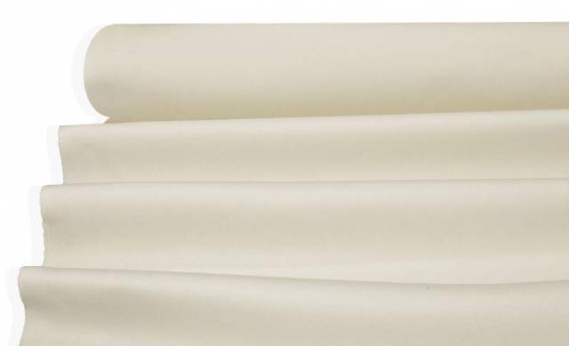 Vendita on line tessuto cappotto double pura lana panna - tessuti abbigliamento lana cappotti/panno/lana