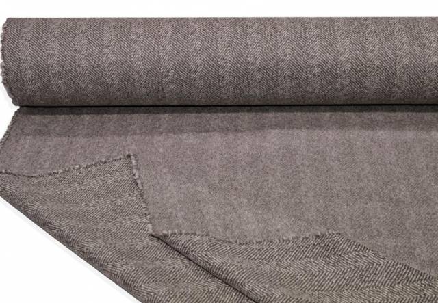 Vendita on line tessuto cappotto double stretch beige - tessuti abbigliamento poliestere fantasia