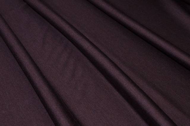 Vendita on line tessuto maglina pura lana vinaccio scuro - tessuti abbigliamento magline / jersey/tessuto in