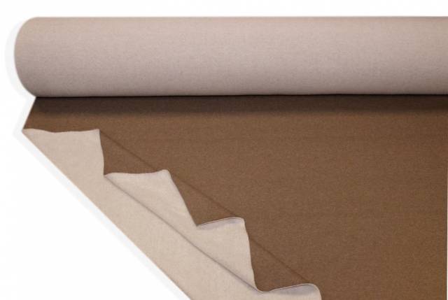Vendita on line tessuto felpa autunno/inverno misto cashmere beige - cotoni tessuto felpa
