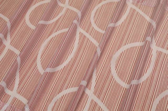 Vendita on line tendino fantasia geometrica rossa - prodotti