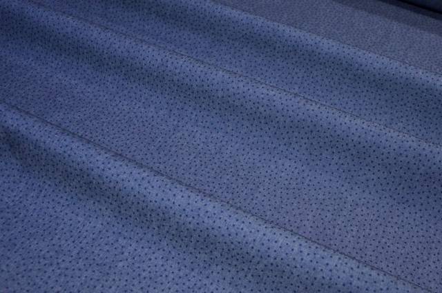 Vendita on line tessuto jeans chambry con micro pois - tessuti abbigliamento camiceria