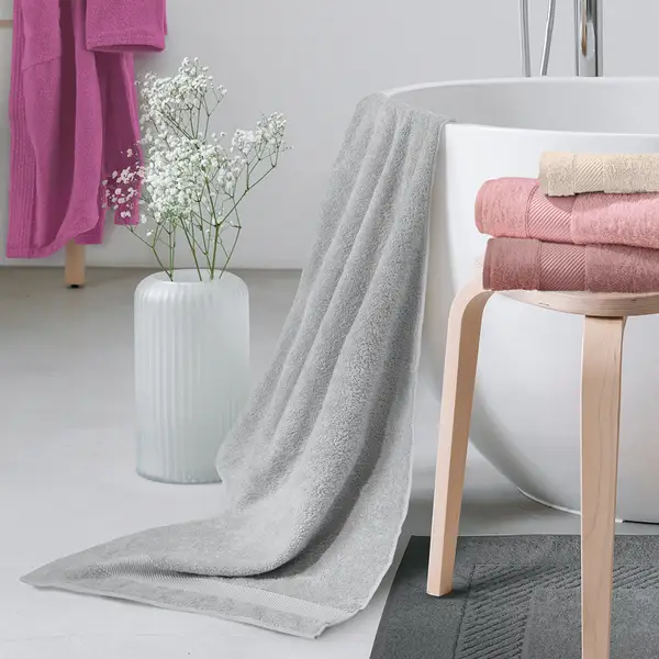Vendita on line telo bagno gabel in puro cotone idrofilo jacquard tinta unita - biancheria per la casa asciugamani e teli