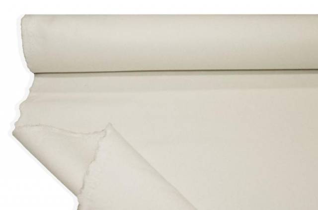 Vendita on line tessuto cappotto double misto cashmere panna - tessuti abbigliamento lana cashmere