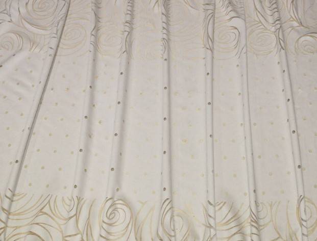 Vendita on line tessuto tenda cecilia devoreh via roma 60 beige - tessuti per a metraggio via roma 60