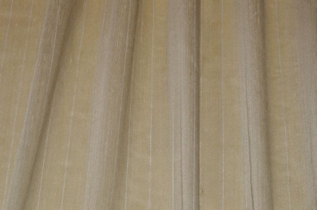 Vendita on line tessuto tenda rigata beige - tessuti per a metraggio classiche
