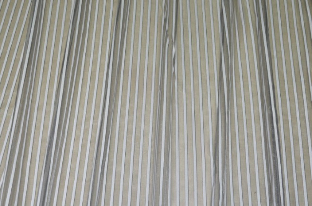 Vendita on line tessuto tenda riga devoreh bianca - prodotti