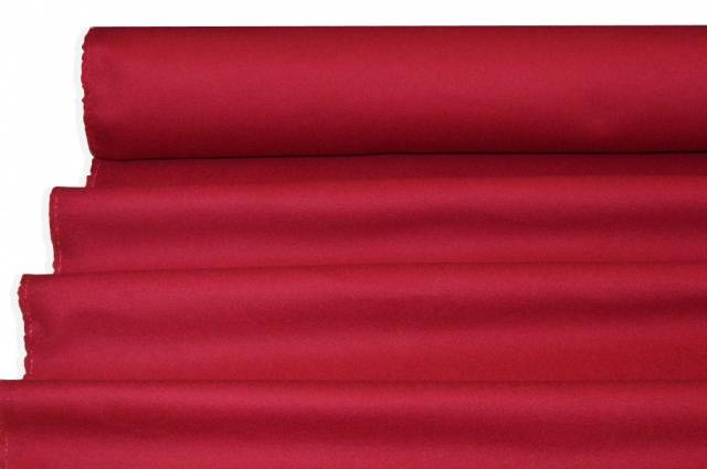 Vendita on line tessuto cappotto double pura lana rosso - tessuti abbigliamento lana cappotti/panno/lana