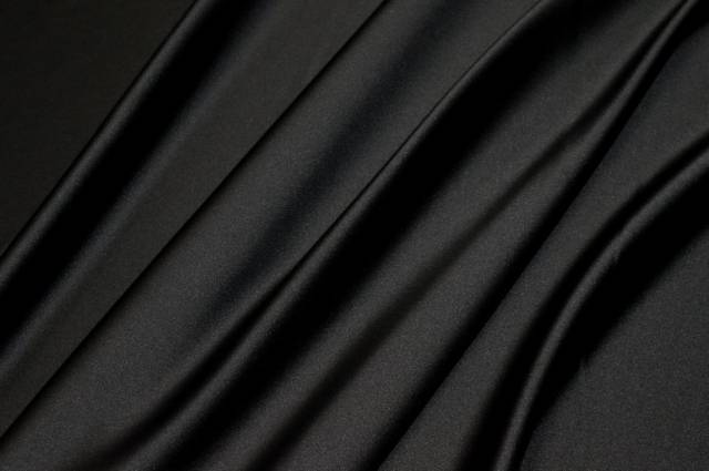 Vendita on line tessuto rasone nero - tessuti abbigliamento taffetas / rasi / shantung