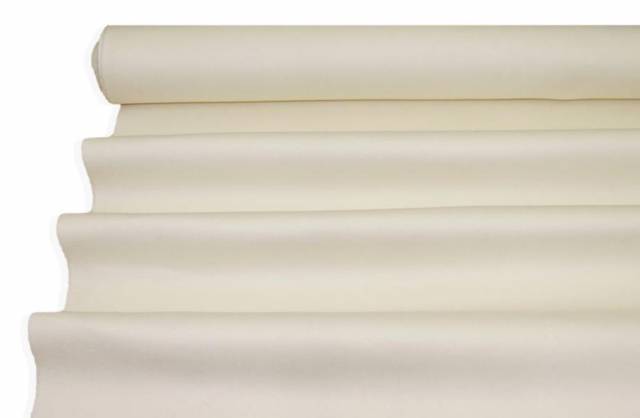 Vendita on line tessuto cappotto double pura lana panna - tessuti abbigliamento lana cappotti/panno/lana