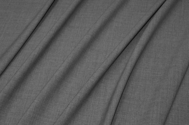 Vendita on line tessuto lana stretch grigio melange - tessuti abbigliamento lana uomo/tailleur