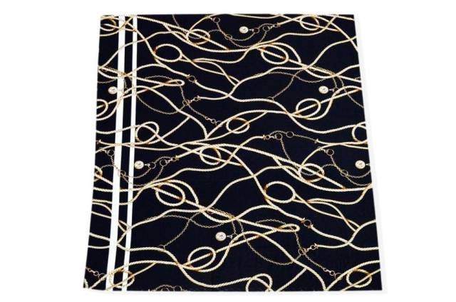 Vendita on line pannello maglina in viscosa fantasia moda nero - tessuti abbigliamento magline / jersey/tessuto in fantasia