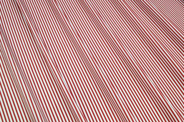 Vendita on line tessuto camiceria puro cotone riga rossa - tessuti abbigliamento camiceria