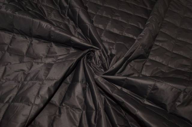 Vendita on line tessuto fodera trapuntata marrone - tessuti abbigliamento fodere / adesivi trapuntate